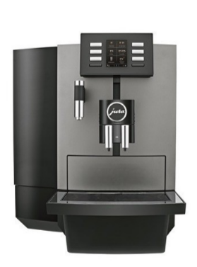Jura X6 Kaffeevollautomat in Grau/Schwarz