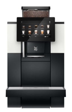 WMF 950S Kaffeevollautomat mit 7 Zoll Touchscreen-Display.