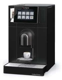Coffee-Prime-Schaerer Kaffeevollautomat für Büro zum Mieten.