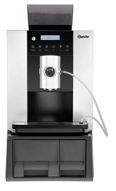 Kaffeevollautomat KV1 Smart in Schwarz/Silber mit Bohnenbehälter für Büro zum Mieten