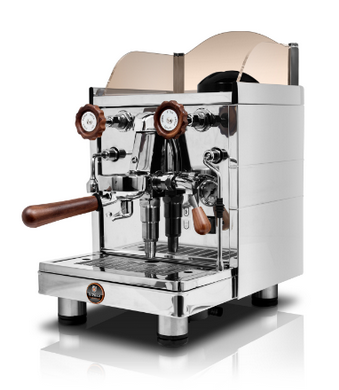 Mininova Espressomaschine in Chrom.