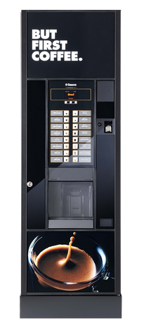 Kaffeevollautomat WMF 1100 s in Schwarz /Platin mit Touchscreen einem Bohnenbehälter