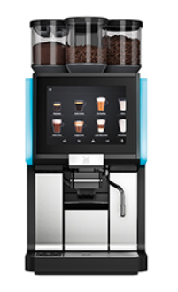 Kaffeevollautomat WMF 1500S+ mit Touchscreen für Büro zum Mieten.